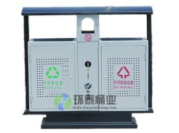 坐地式沖孔分類鋼制垃圾桶HT-GZ8830,坐地,沖孔,分類,鋼制,垃圾桶,HT-GZ5680,坐地,沖